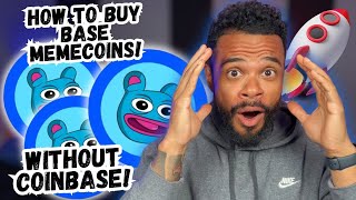 How to buy BRETT Or any Base Chain tokens without using Coinbase [upl. by Noryk437]