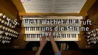 Bach Wachet auf BWV 645  John Challenger Salisbury Cathedral [upl. by Rolland]