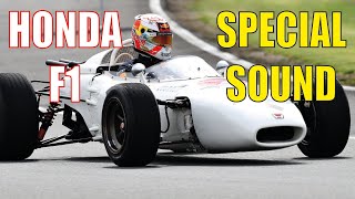 F1 Pure Sound  Roaring Through the Past Honda RA 272 RA 300 and RA 301 V12 Engine Sound [upl. by Adlen655]