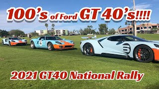 SUPERCAR FEST OVER 100 FORD GT40s Fountain Hills AZ 1112021 [upl. by Zippel471]