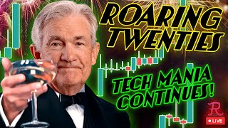 BITCOIN LIVE  ROARING 20s FOR BIG TECH BTC BACK TO 63000 OIL PUMP [upl. by Averi]