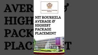 NIT Rourkela ❤️ placement  NITRKL highest and average package placements nitrklplacement nitrkl 👍 [upl. by Silberman]