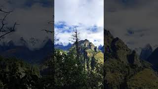 Stunning Beautiful View of Mountains Hills amp Forest  Breathtaking Landscape amp Weather subscribe [upl. by Ellehcram956]