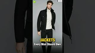 4 Jackets Every Men Should Own ✅  shorts viral [upl. by Eeslek]