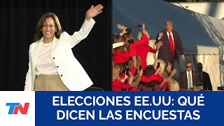 ELECCIONES ESTADOS UNIDOS Kamala Harris aventaja a nivel nacional a Donald Trump en una encuesta [upl. by Bryna277]