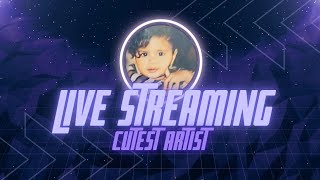 Cutest artist is live [upl. by Nonrev]