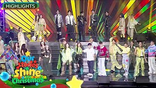 Kapamilya Stars unite for trending dance cover of quotMaybe This Timequot  ABSCBN Christmas Special 2024 [upl. by Sukhum]