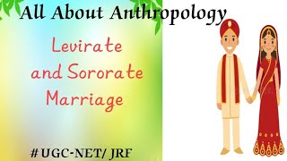 Levirate and Sororate Marriage  Preferential Marriage  ugcnet allaboutanthropology [upl. by Judson]