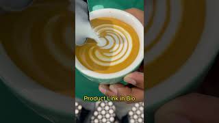 Wing Tulip 🌷🌷 Latte Art coffee cappuccino shorts youtubeshorts Barista Ali [upl. by Atikim490]