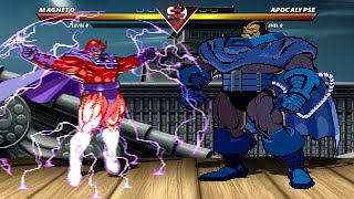 MAGNETO vs APOCALYPSE  Highest Level Awesome Fight [upl. by Eibbor]