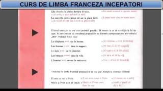 Curs de limba Franceza incepatori temavocabular  Lectia 3 [upl. by Leighton]