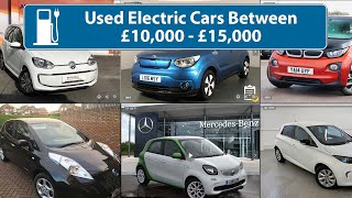 Best Used Electric Vehicles For £10k to £15k 2020 [upl. by Bower146]