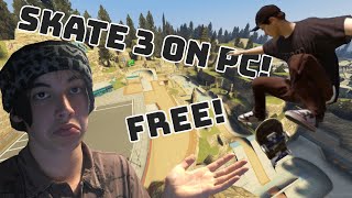 how to play skate 3 on pc free [upl. by Ardnic]