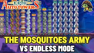 Conquering Endless Mode with Mosquito Swarm amp Tower Defense Combo  Epic Auto Towers [upl. by Lilak]