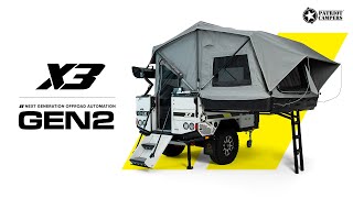 Introducing the ALLNEW GEN2 X3 Camper Trailer  Next Generation Offroad Automation [upl. by Anuaf586]