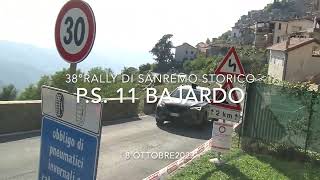 38° Rally di Sanremo Storico 2023 prova speciale n°11Bajardo [upl. by Anod]