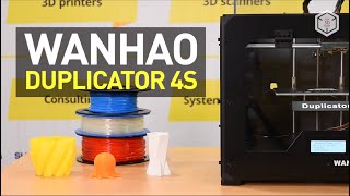 Wanhao Duplicator 4S Review Dual Extruder 3D Printer [upl. by Aronow]