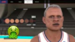 THE UGLIEST FACE CREATION IN 2K24 2k 2k24 recommended viralvideo [upl. by Gusella569]