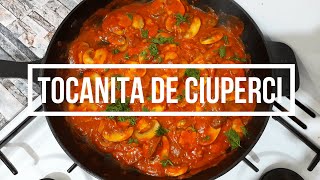 Tocanita de Ciuperci  Reteta Delicioasa de Post cu Ciuperci [upl. by Yeldoow]