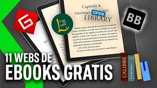 11 WEBS para DESCARGAR EBOOKS GRATIS para tu KINDLE  Xataka TV [upl. by Pail53]