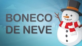 Vamos falar BONECO DE NEVE NATAL [upl. by Nonnairb]