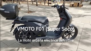 VMoto F01 Super Soco la moto urbana definitiva [upl. by Amitaf]