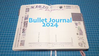 Bullet Journal  Marzo 2024 [upl. by Ellocin]