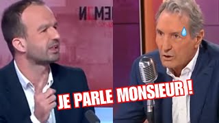 Manuel Bompard atomise JeanJacques Bourdin et semporte en plein direct  Débat 52 [upl. by Esidnak]