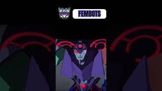 Autobot Fembots Vs Decepticon Fembots transformers memes hasbro hibarbie jojorabbit movie [upl. by Ahsurej]