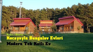 Kocayayla Modern Bungalov Ahşap Ev Tanıtımı [upl. by Arta124]