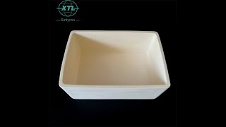 XTL sintyron high temperature alumina ceramic melting crucible [upl. by Aciram177]