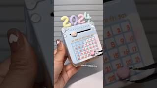 How to make calendar 2024 crafts handmade craft diy art [upl. by Ingamar934]