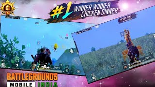 wow amazing chicken dinner in conquer lobby watch till end bgmi gamplay intense fight in last zone [upl. by Aicilav]