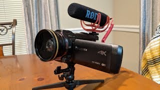 pansonic vx 870 review and test footage [upl. by Olecram]