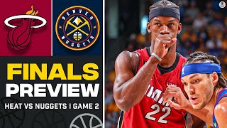 2023 NBA Finals Heat at Nuggets GAME 2 FULL PREVIEW I CBS Sports [upl. by Ximenez]