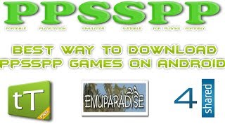 3 Ways to Download PPSSPP Games on Android Devices [upl. by Epifano]