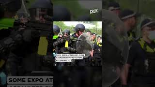 Melbourne AntiWar Protesters Clash With Police At Australian Defence Expo 33 Arrested [upl. by Case]