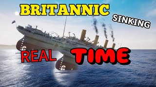 BRITANNIC SINKING REAL TIME [upl. by Switzer]