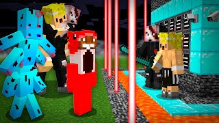 YouTubers Terroríficos vs BASE SEGURA en Minecraft [upl. by Eronaele471]