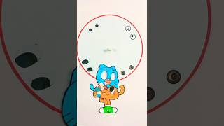 The Joy 3 Tawog infection AU gumball eye matching challenge shortsfeedtheamazingworldofgumball [upl. by Eniamreg]