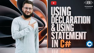 Using Declaration And Using Statement In C  Using Declaration VS Using Statement C HindiUrdu [upl. by Ayamat]