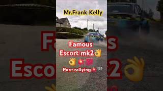 Frank Kelly Escort MK2 FrankKellyRallying 👌💥motorsport rally racing shorts [upl. by Rowena591]