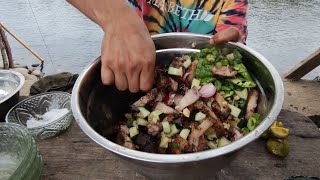 how to cook PORK KILAWIN INSARABASAB ILOCANO STYLE Maj Tv [upl. by Hamian]