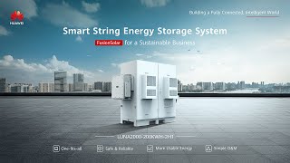 LUNA2000 200KWH2H1 Huawei CampI Smart String ESS [upl. by Aikcin]