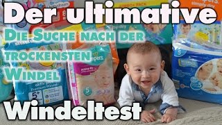 Großer Windeltest  Windelvergleich  Die beste Windel  mamiblock  Der Mami Blog [upl. by Etnuahs958]