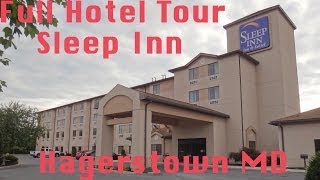 Full Hotel Tour Sleep Inn Hagerstown MD [upl. by Gusella476]