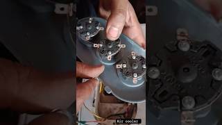 Air cooler fan wiring Connection  Cooler motor rotary [upl. by Halliday]