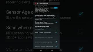 xDrip NFC Scan Setup [upl. by Leticia]