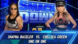 Shayna Baszler v Chelsea Green  Smackdown [upl. by Erica938]