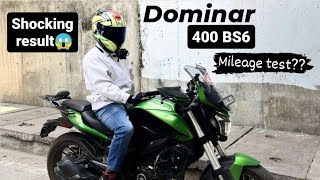 BS6 Dominar 400 2023  Mileage Test  Telugu Motovlogs  VR Mototube [upl. by Zenda]